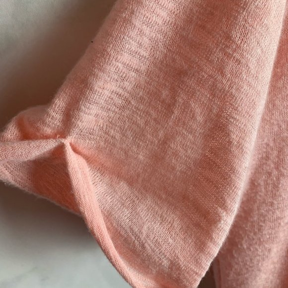 Anthropologie Mauve Pink Laced Top - Picture 5 of 5